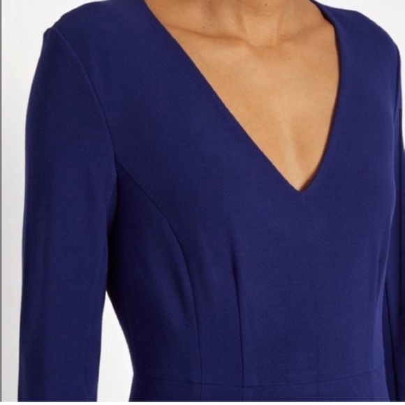 Diane von Furstenberg Milena Blue Sheath Dress - Picture 2 of 11